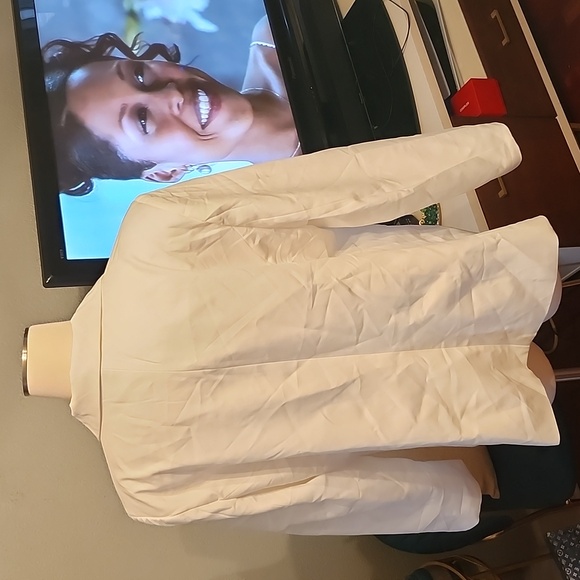 Automet White 1 Button Blazer NWT XL - Picture 8 of 16